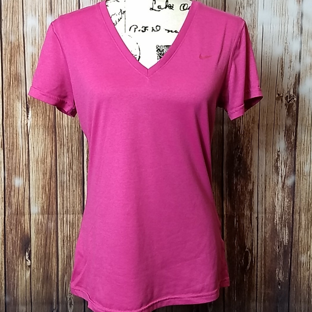 Nike Dri fit V neck tee